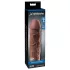 Pipedream X-TENSION Mega 2 - realistisk penishylster (20,3 cm) - mørk naturfarve