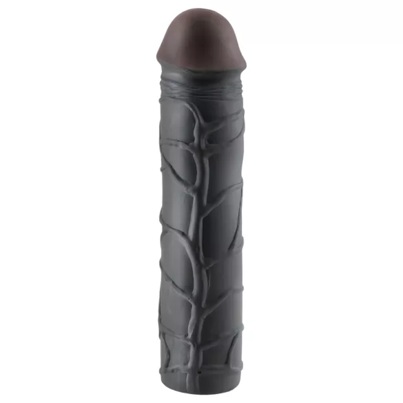 Pipedream - X-TENSION Mega 3 - realistisk penishylster (22,8 cm, sort)