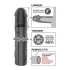 Pipedream - X-TENSION Mega 3 - realistisk penishylster (22,8 cm, sort)