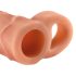 X-TENSION Perfect 1 - Penismanchet med erektionsring (17,7 cm) - natur