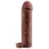 X-TENSION Perfect 2 - Penisring Cover (19 cm) - Mørk Naturlig