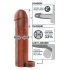 X-TENSION Perfect 2 - Penisring Cover (19 cm) - Mørk Naturlig