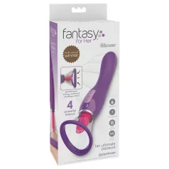   Pipedream - Fantasy - genopladelig 3-i-1 slikkemaskine (lilla)