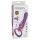 Fantasy - genopladelig 3-i-1 vibrator (lilla)