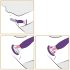 Fantasy - genopladelig 3-i-1 vibrator (lilla)