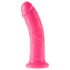 Dillio 8 - realistisk sugedildo (20 cm) - pink