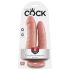 King Cock Dobbelt Penetrator - naturtro dobbelt dildo (natur)