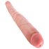 King Cock 16 Tapered - livagtig dobbelt dildo (41 cm) - naturfarve