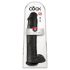 King Cock 15 - Sugekop Dildo med Kugler (38cm) - Sort