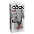 King Cock Strap-On 10 - hul dildo med sele, 25 cm