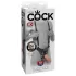 King Cock - strap-on hul dildo 25cm