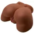 Pipedream Junk in Tha Trunk - vibrerende kvindetorso-masturbator (mørk naturfarve)