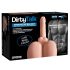 PDX Dirty Talk – Realistisk numsetorso med dildo (natur)