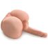 PDX Dirty Talk – Realistisk numsetorso med dildo (natur)