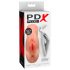 PDX Double Stroker - 2in1 livagtig masturbator (natur)