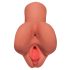 PDX Vælg Din Lyst - 2i1 Fisse og Numse Masturbator (naturlig)