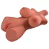PDX Plus Perfect 10 - masturbator torso - mørk naturfarve
