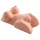 Pipedream DD - 2i1 vibratorisk torso masturbator - natur