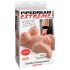 Pipedream DD - 2-i-1 vibrerende torso masturbator (natur)