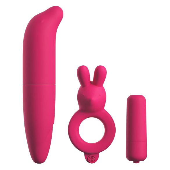 Classix - vandtæt vibratorsæt - 3 dele (pink)