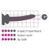 Icicles No. 86 - Glasdildo med penisform (pink)