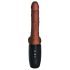 King Cock Plus 7,5 - kraftig dildo med kugler (brun)