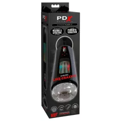   PDX Ultimate Milker 2 - masturbator - rotation og vibration - sort