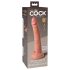 King Cock Elite 7 - sugekop, naturtro dildo (18 cm) - naturlig