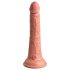 King Cock Elite 7 - sugekop, naturtro dildo (18 cm) - naturlig
