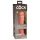 King Cock Elite 8 - sugekop, naturtro dildo (20cm) - naturlig