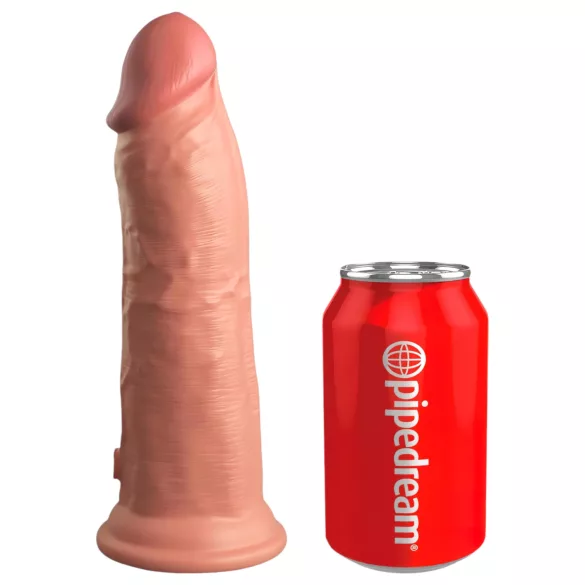 King Cock Elite 8 - realistisk dildo med sugekop - 20cm - natur