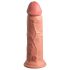 King Cock Elite 8 - sugekop, naturtro dildo (20cm) - naturlig