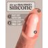 King Cock Elite 8 - sugekop, naturtro dildo (20cm) - naturlig