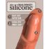 King Cock Elite 8 - sugekop dildo (20cm) - mørk natur