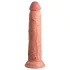 King Cock Elite 9 - realistisk dildo med sugekop - 23cm - natur