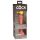 King Cock Elite 6 - sugekop-vibrator (15 cm) - naturfarvet
