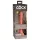 King Cock Elite 7 - dildo med sugekop og fjernbetjening 18cm - naturfarvet