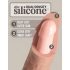 King Cock Elite 9 - sugekop-vibrator 23 cm - naturlig