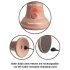 King Cock Elite 9 - sugekop-vibrator 23 cm - naturlig