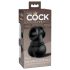 King Cock Elite Crown Jewels - tilbehør til strap-on dildo (sort)