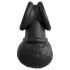 King Cock Elite Crown Jewels - tilbehør til strap-on dildo (sort)