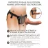 King Cock Elite - strap-on harness - komfortabel - brun