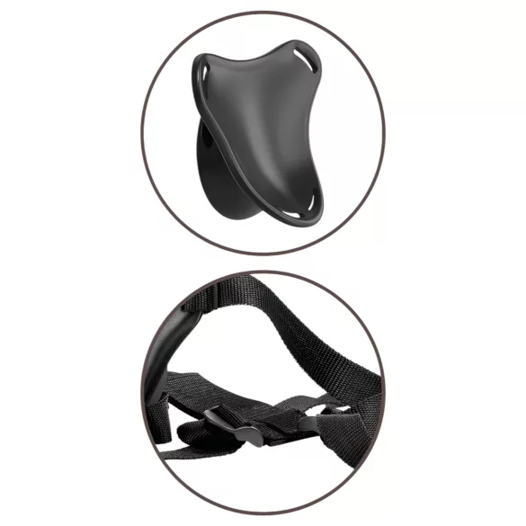 King Cock Elite Beginner's - strap-on dildo - naturfarvet