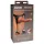 King Cock Elite Comfy - strap-on dildo med sele - mørk natur