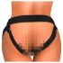 King Cock Elite Comfy - Justerbar strap-on dildo (mørk hudfarve)