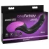 Anal Fantasy - prostata vibrator - pulserende - sort