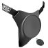 Body Dock G-punkt Pro - trådløs strap-on (sort)