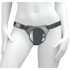 Body Dock: Sort, bærbart strap-on med sugekop.