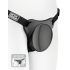 Body Dock: Sort, bærbart strap-on med sugekop.