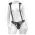 Body Dock - sort med strap-on (sort)